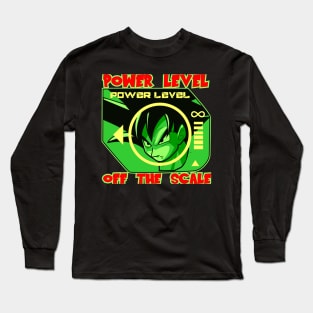 Goku Power level Long Sleeve T-Shirt